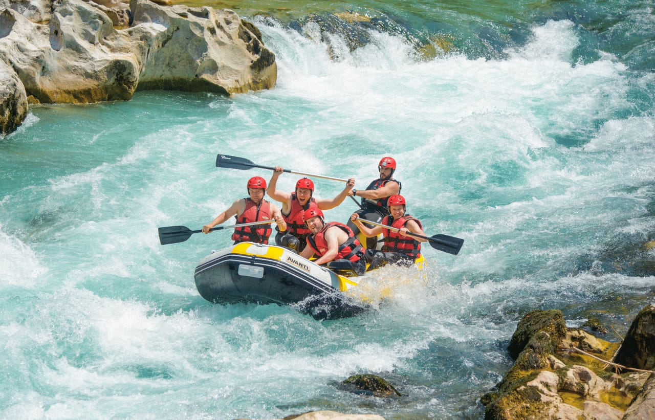 Thrilling River Rafting in Rishikesh